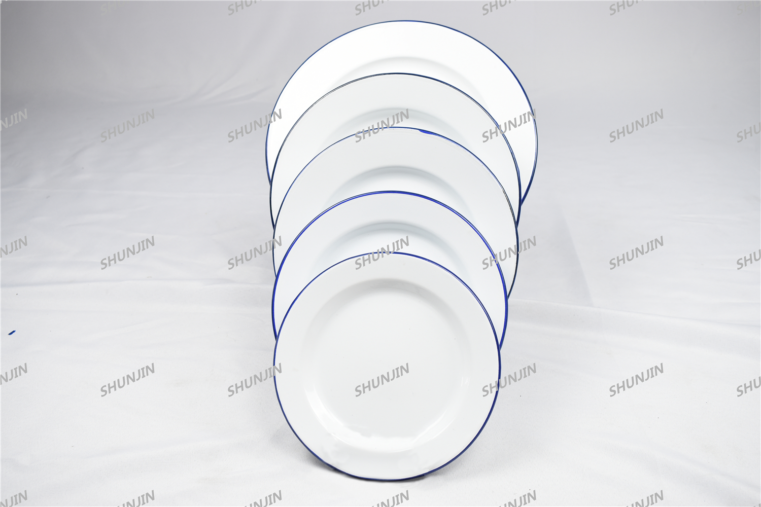 enamel round tray