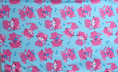 Micro Velboa Printing Fabric
