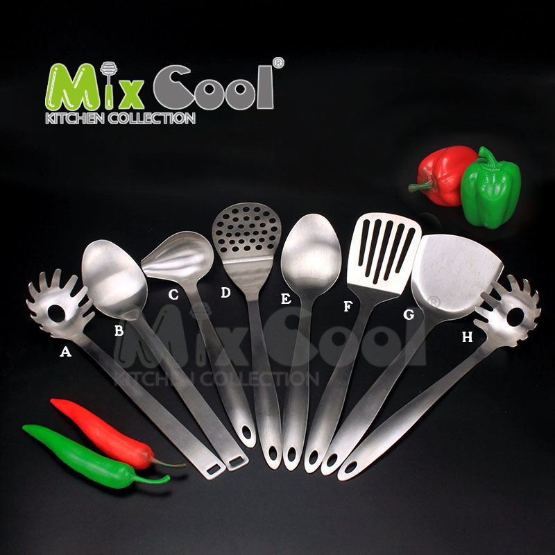 stainless steel kitchen tools set