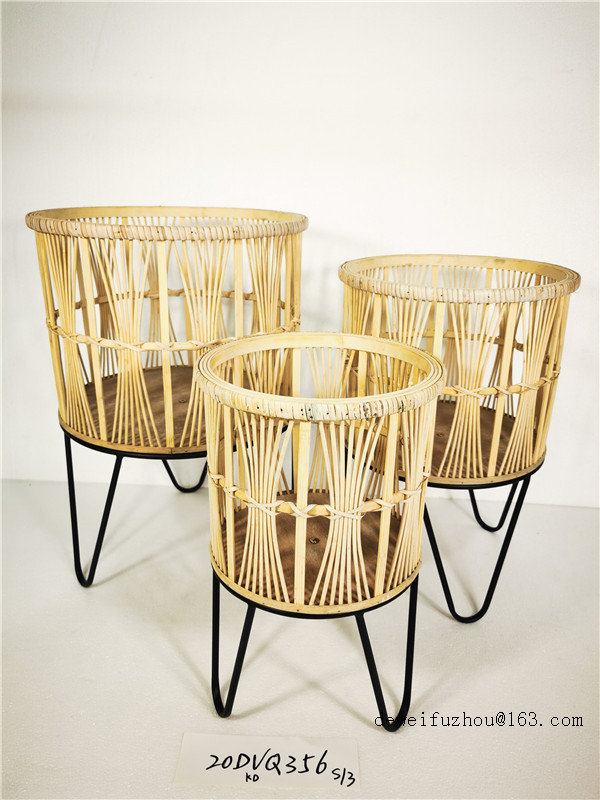 Set Of 3 Pot Shelf