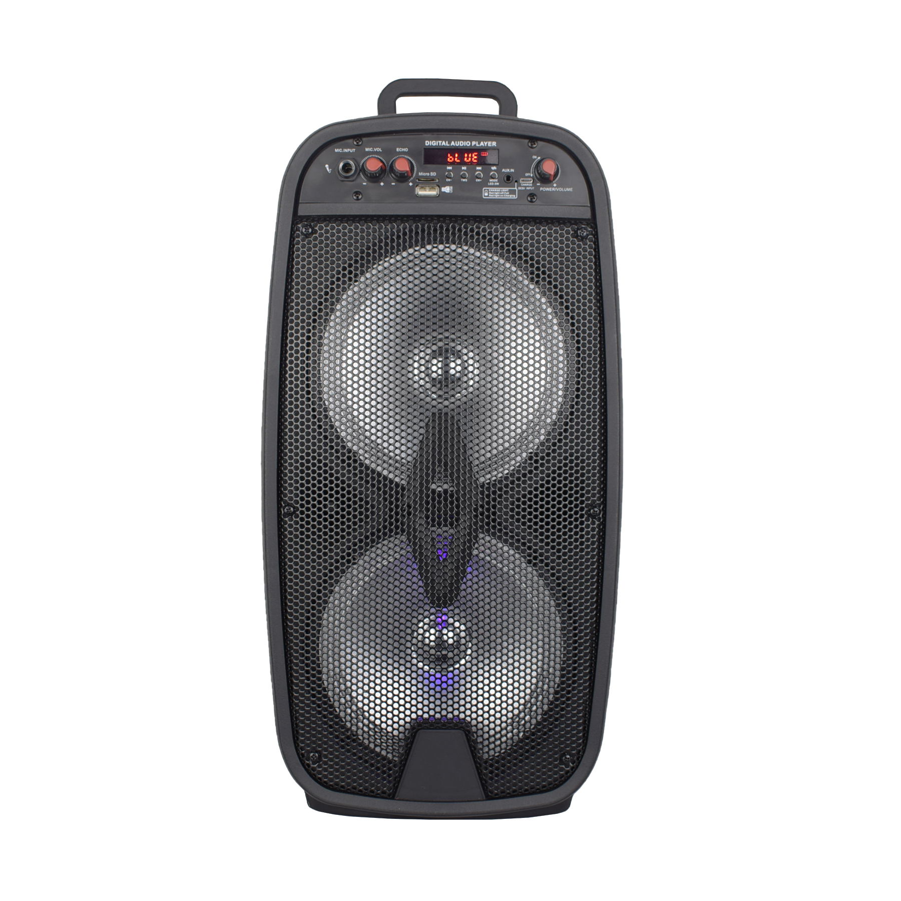 New double 6.5 inch cheap portable wireless bluetooth speaker