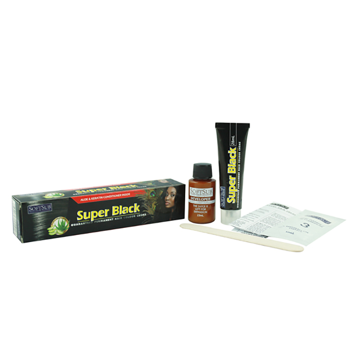SOFTSUB Super Black hair color
