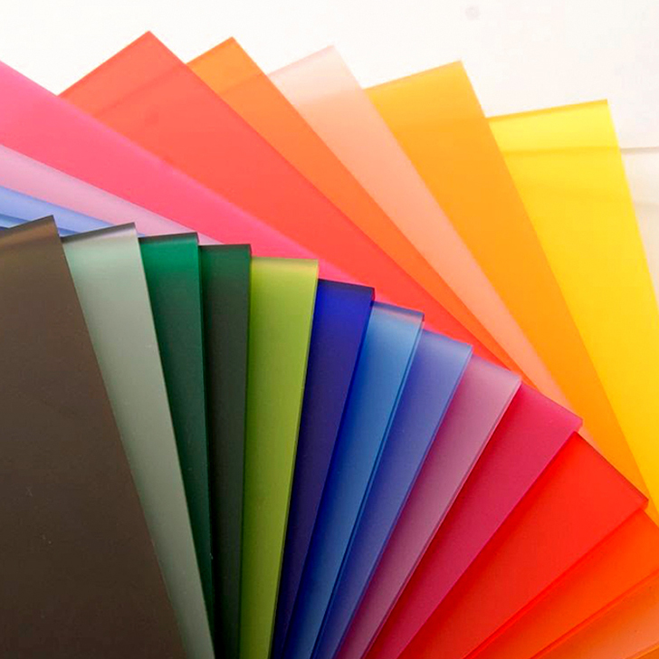 Frosted acrylic sheet