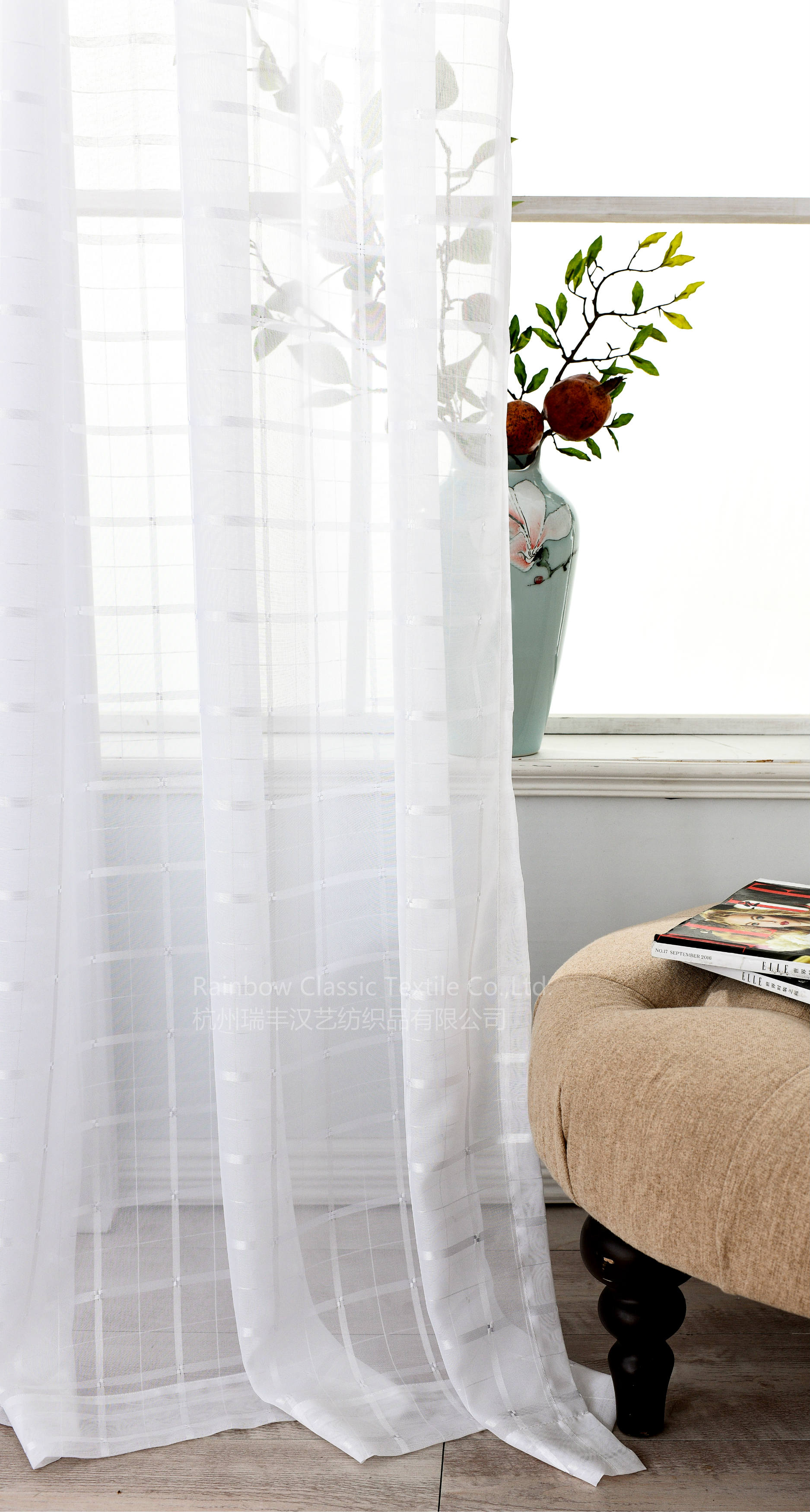 2020 New Design Sheer Curtain