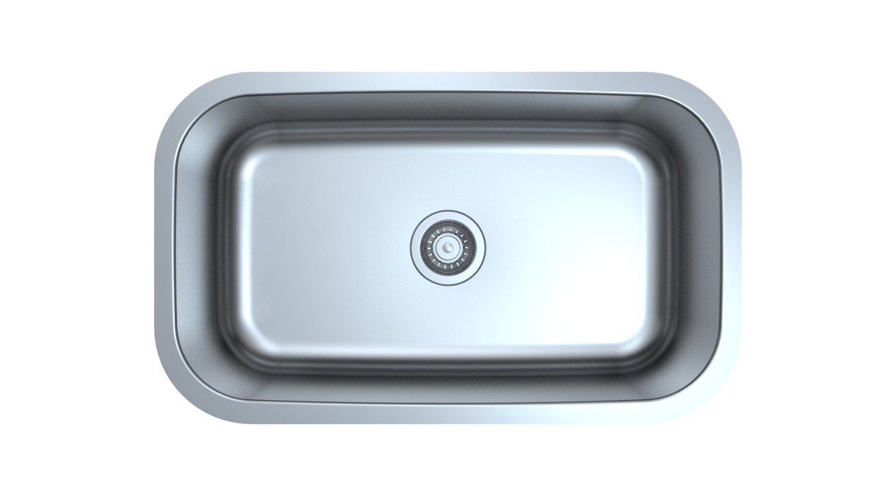 Stainless Steel Undermount Single Bowl Sink 3018