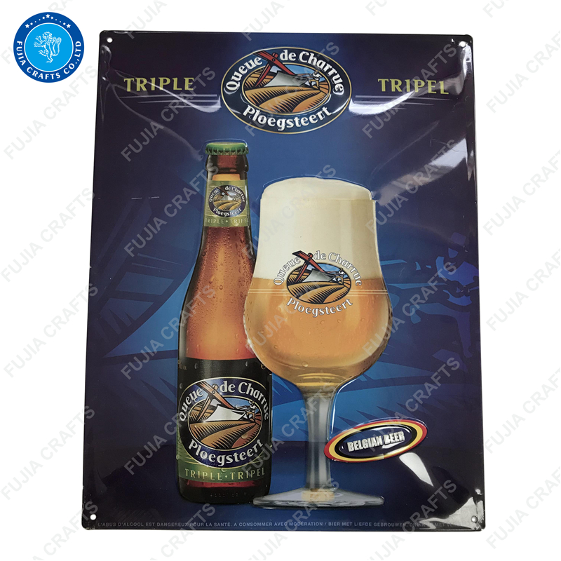 Factory Hot Sale Metal Tin /Aluminum Sign for Wall Decoration