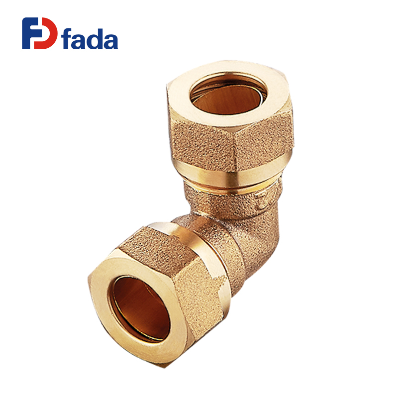 Elow compression connector for water pipes