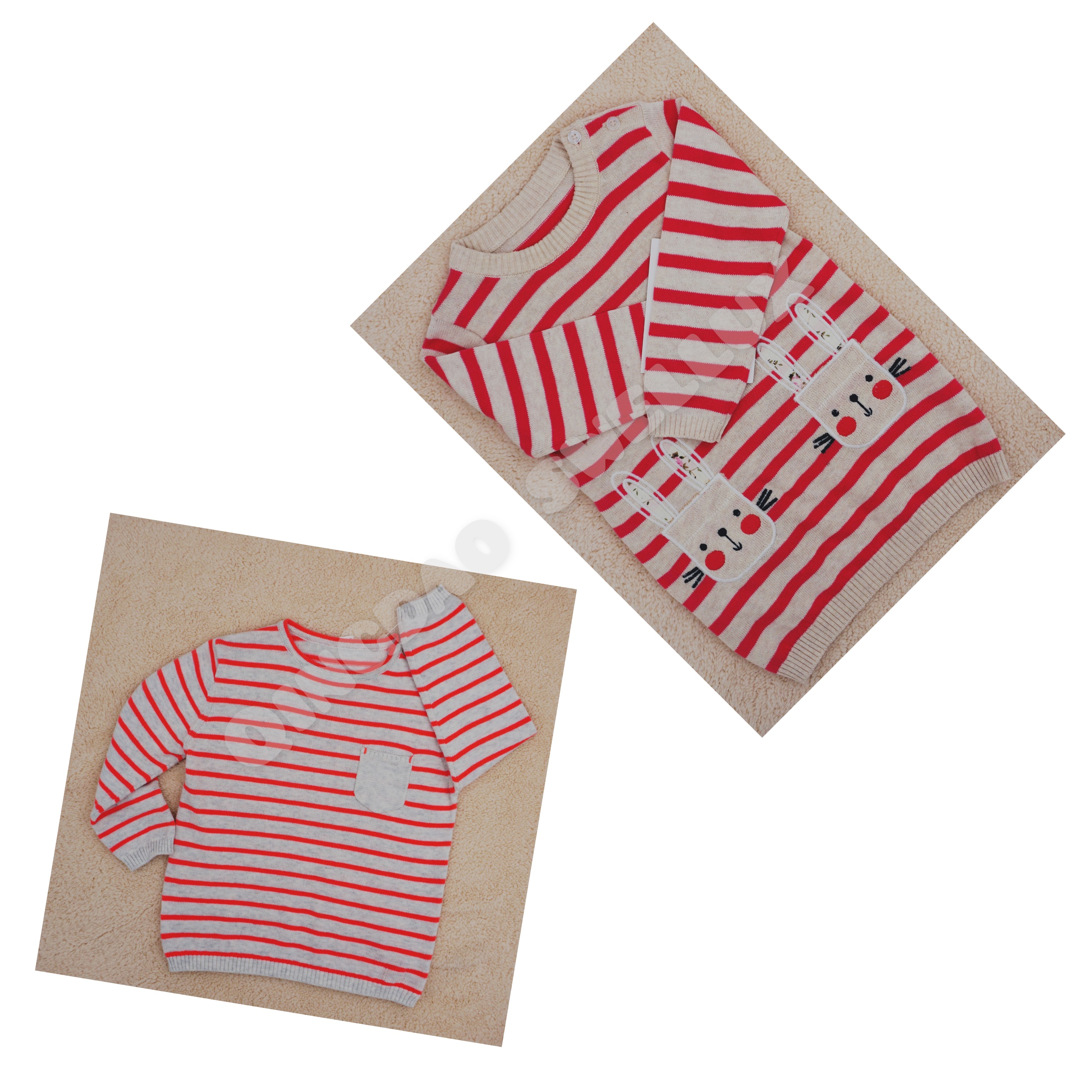 12gg Girl Stripe Sweater