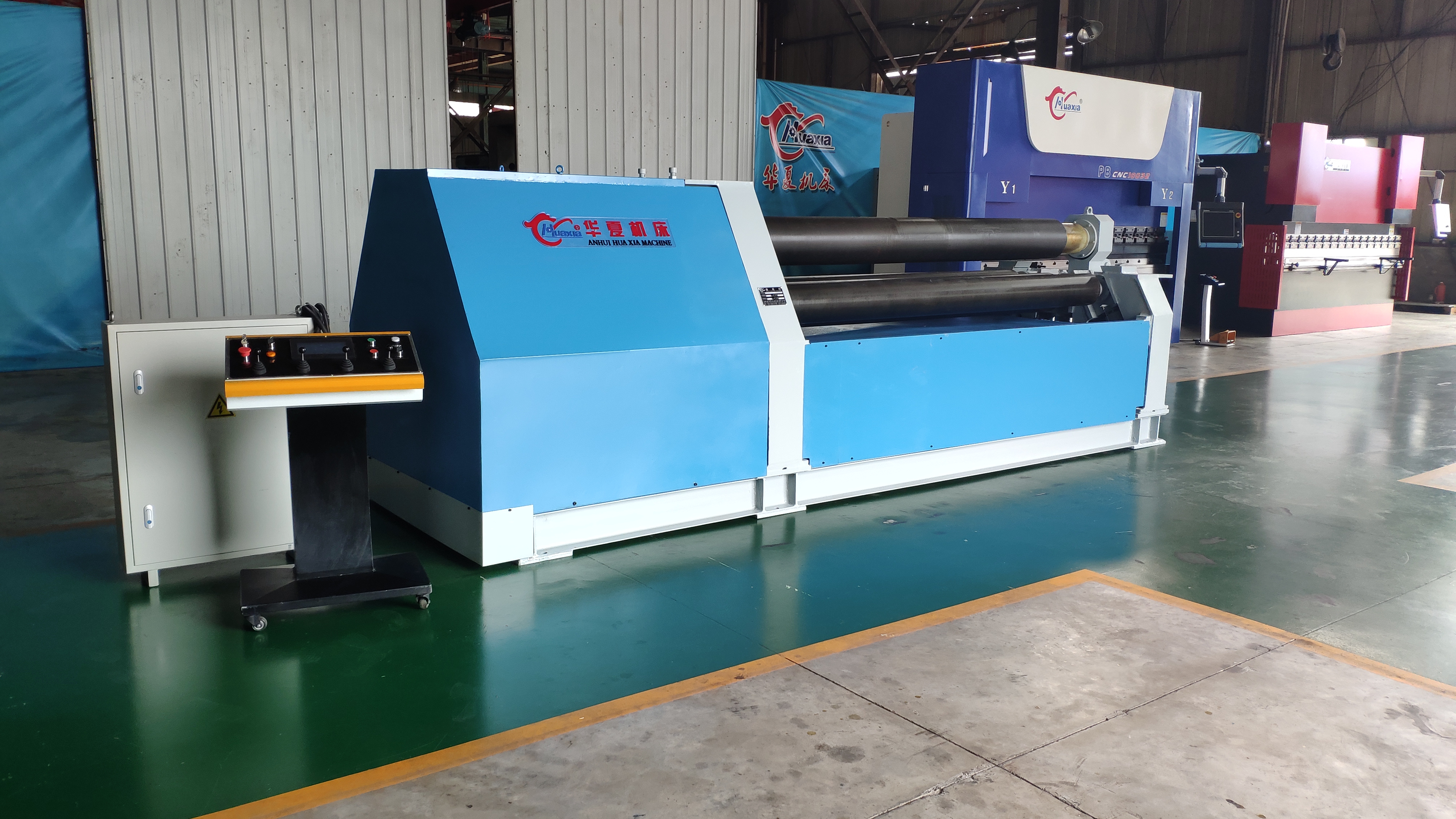Three Rollers Rolling Machine