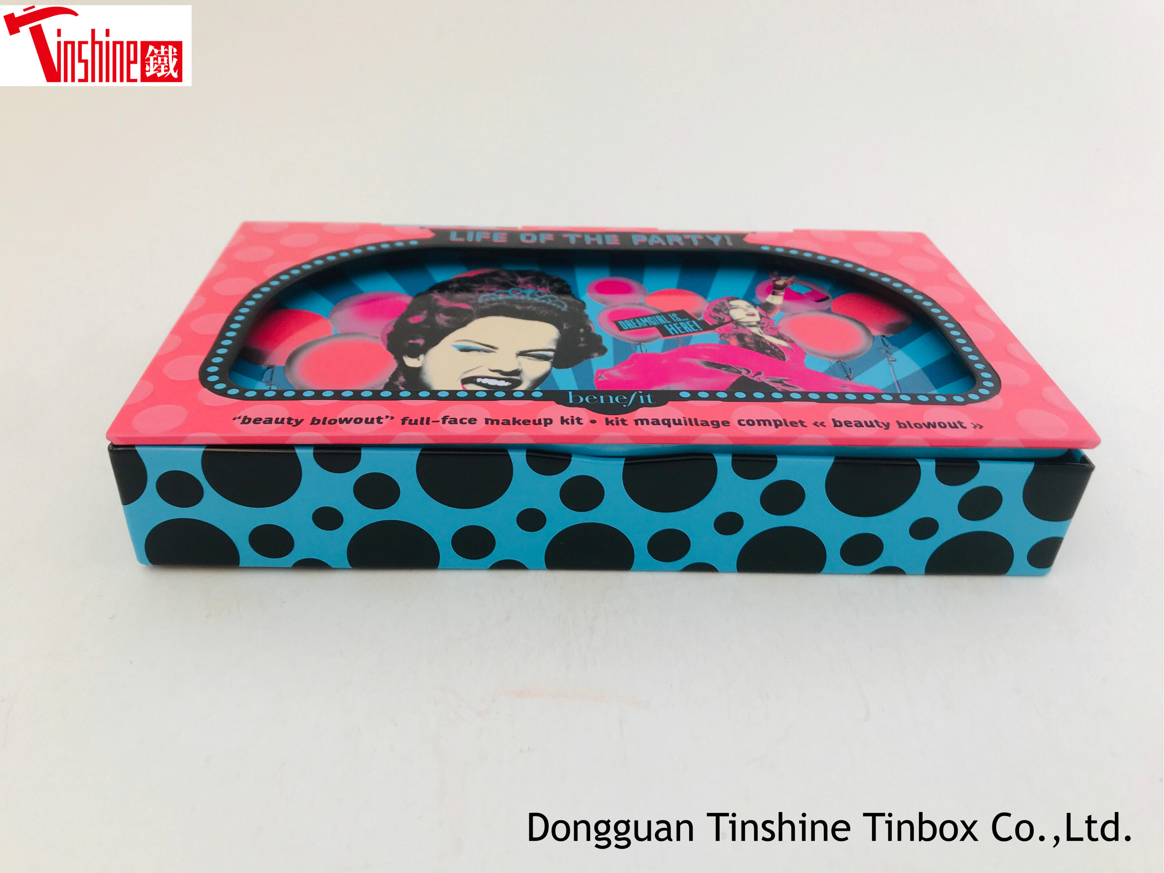 Magic rect cosmetic tinbox tinbox, tin can , tin package, metal box, metal can, containe, canister, Magic pig cosmetic tinbox