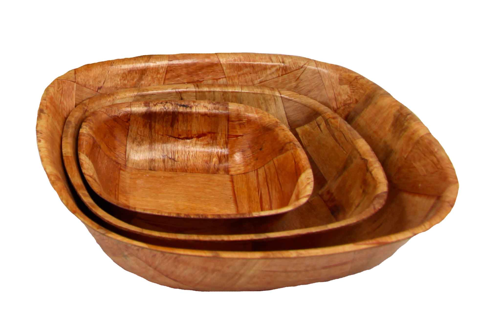 Square Wooden Bowl