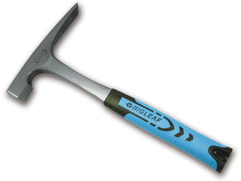 One-piece brick hammer