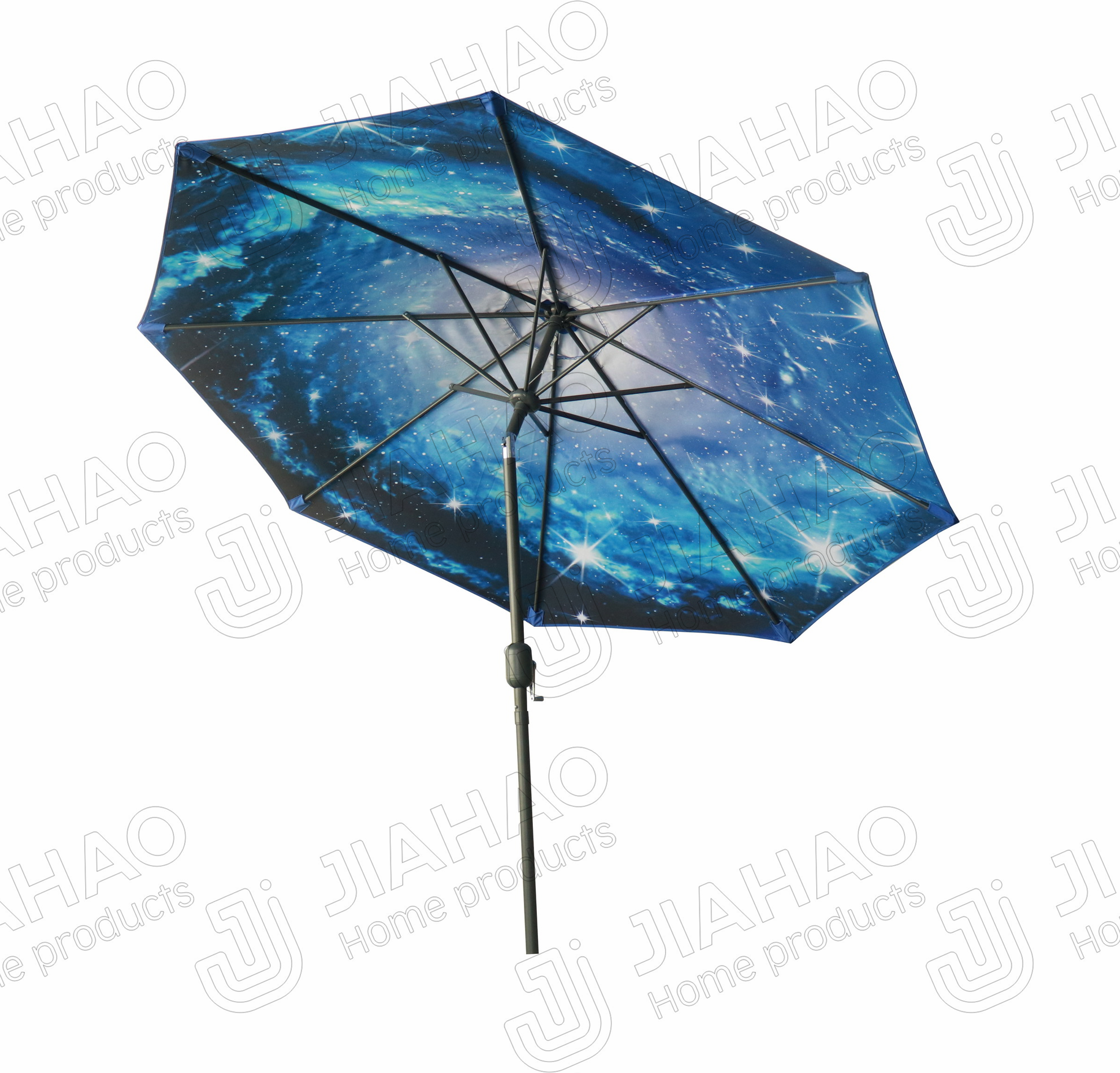 270-8 Market Umbrella with color printing