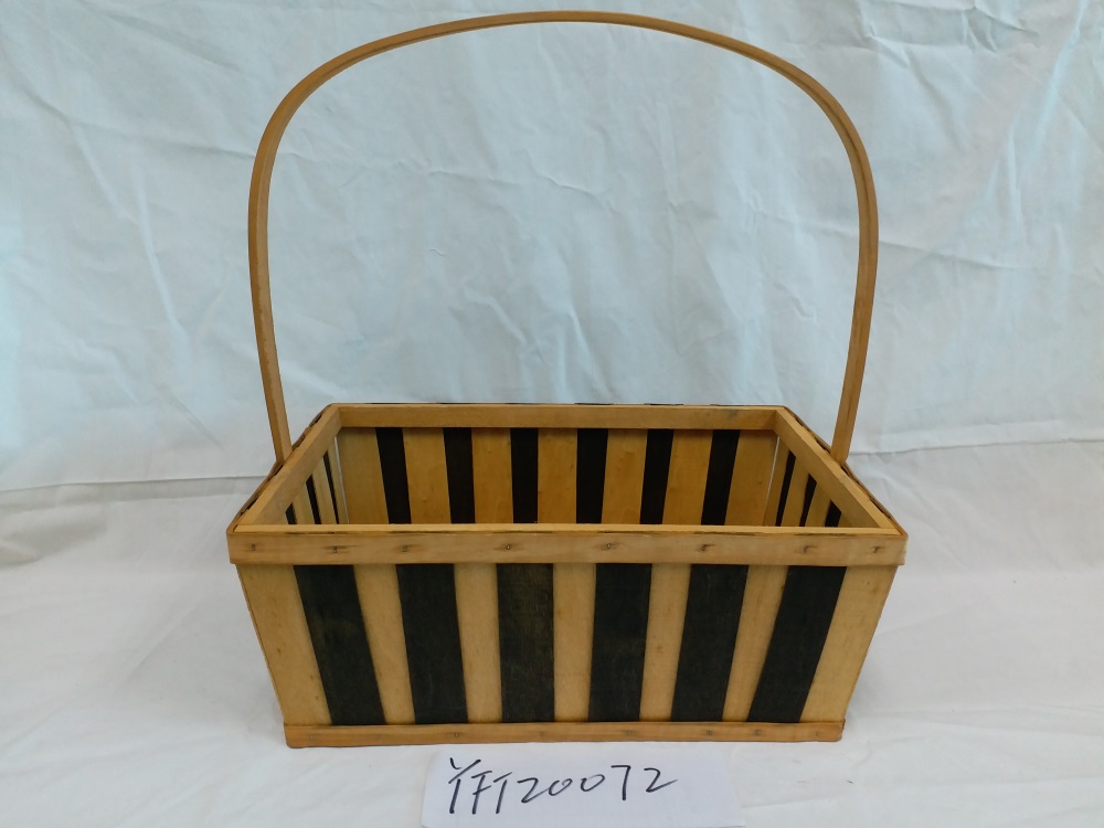 Gushi Yufeng Eco-friendly New Nice Design Wicker Gift Fruit Basket with handles