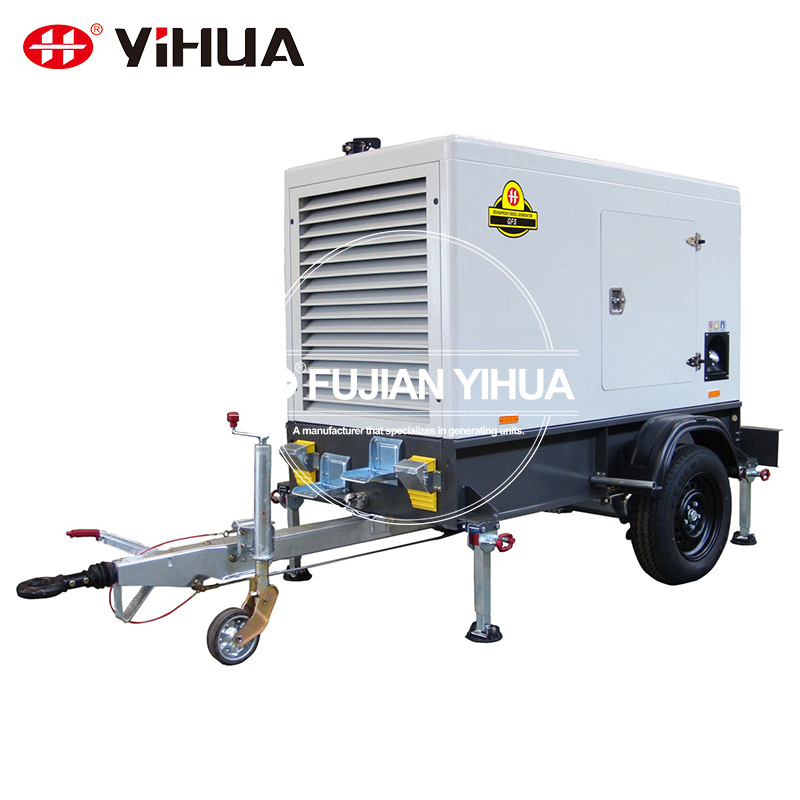 Trailer diesel generator