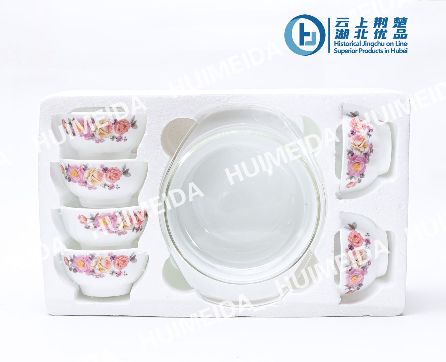 OPAL GLASSWARE OPAL GLASS GLASSWARE DINNER SET-8pcs casserole set