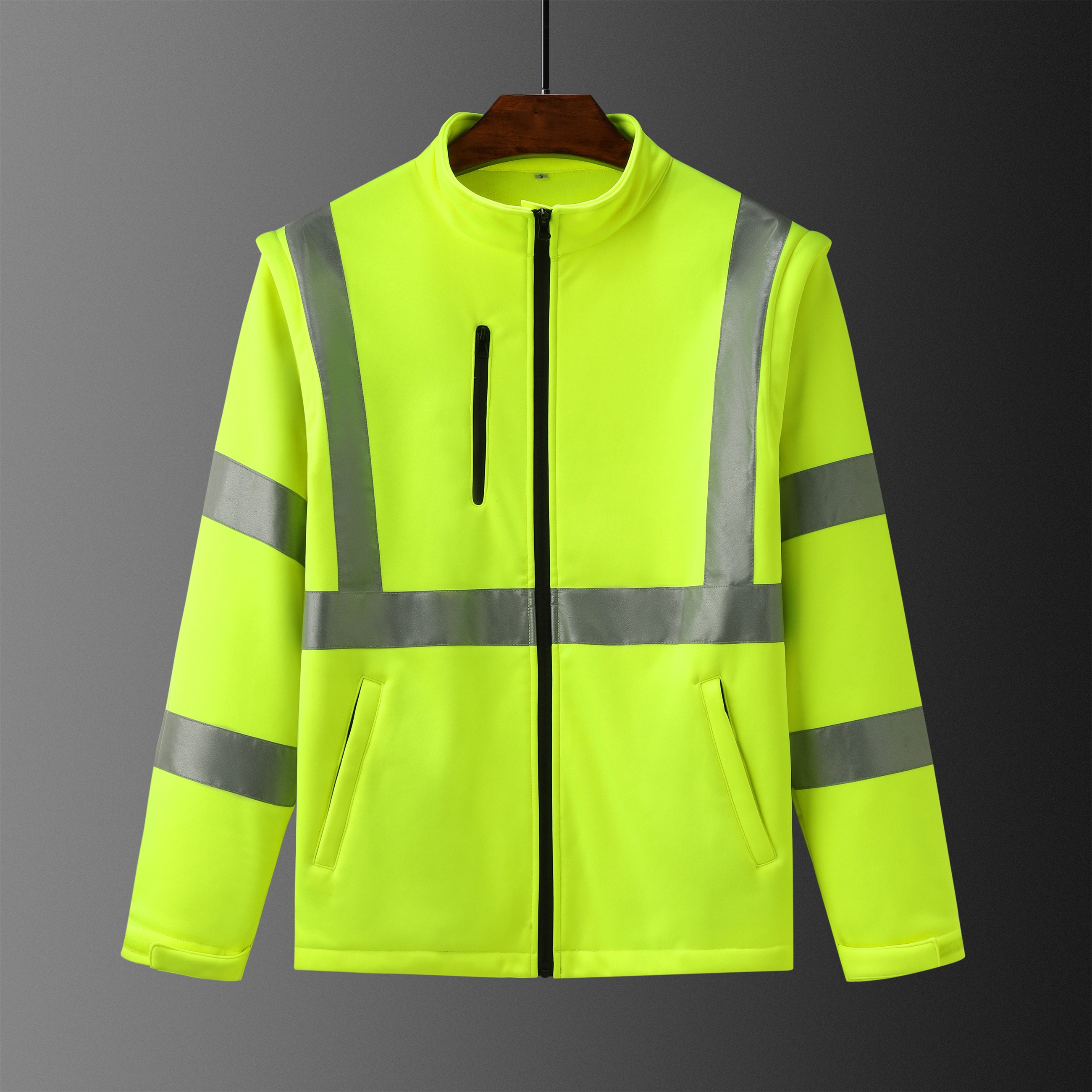 Wind Proof Jacket, Polyester Sweat Shirt