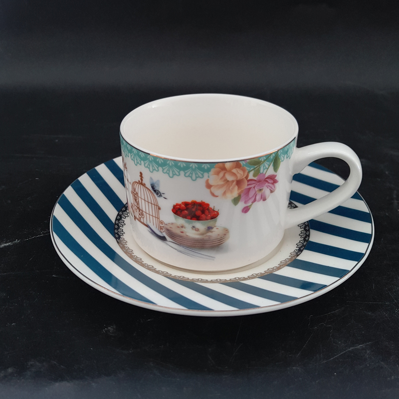 New Bone Cup&saucer