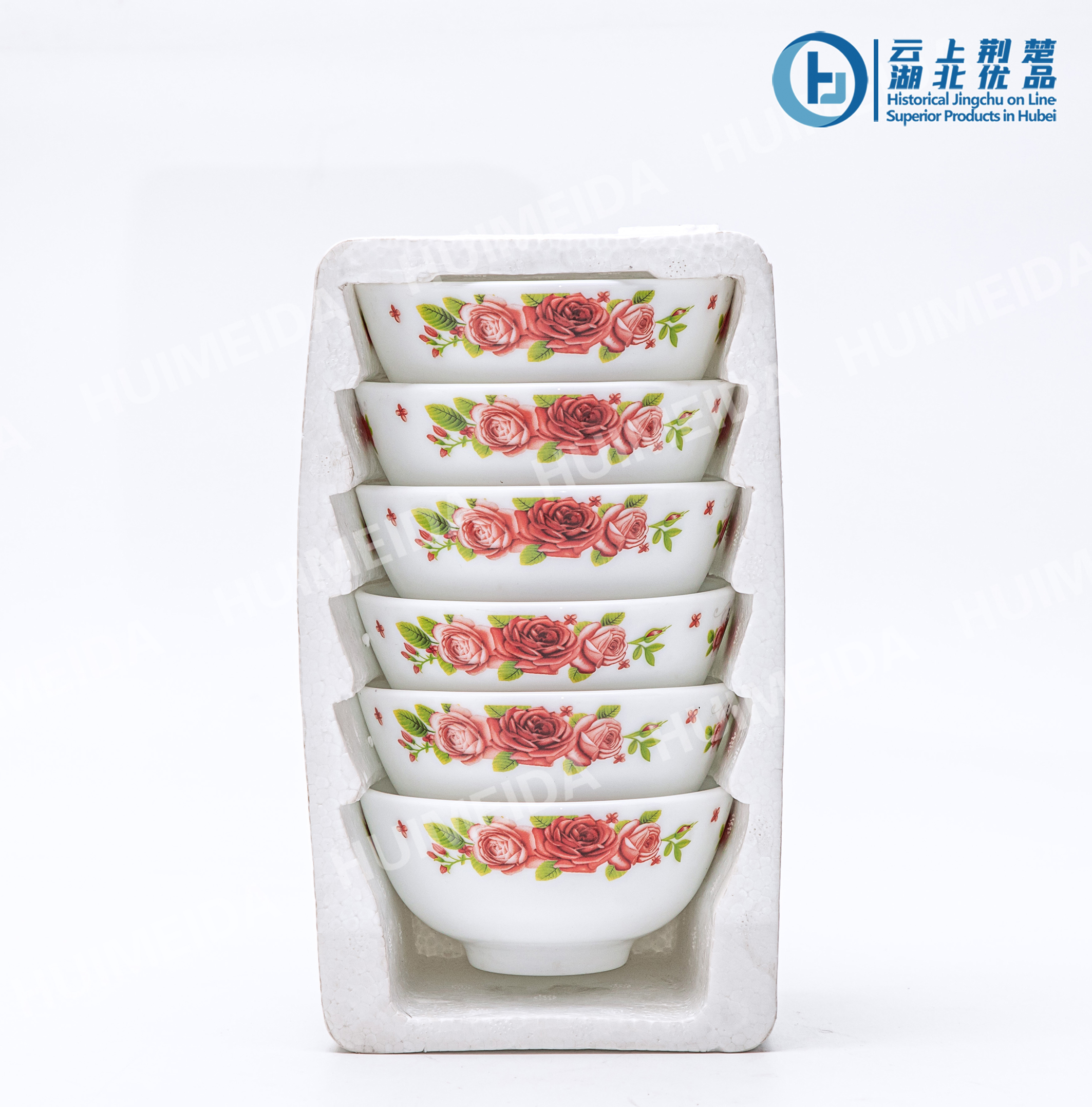 OPAL GLASSWARE OPAL GLASS DINNER SET GLASSWARE-6pcs Bowl Set
