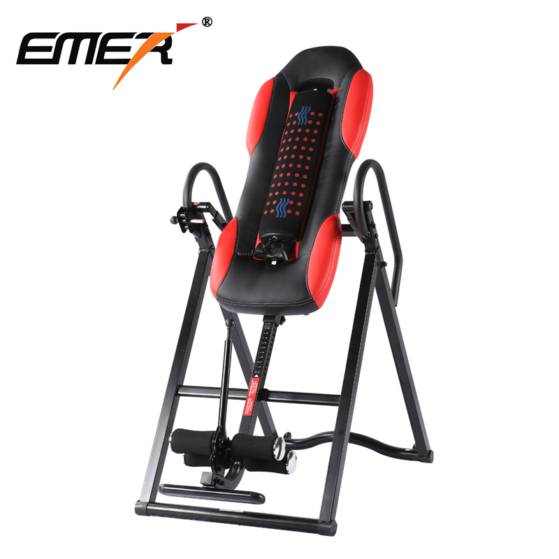 Fitness Inversion Table Advanced Heat and Massage Therapeutic Inversion Table