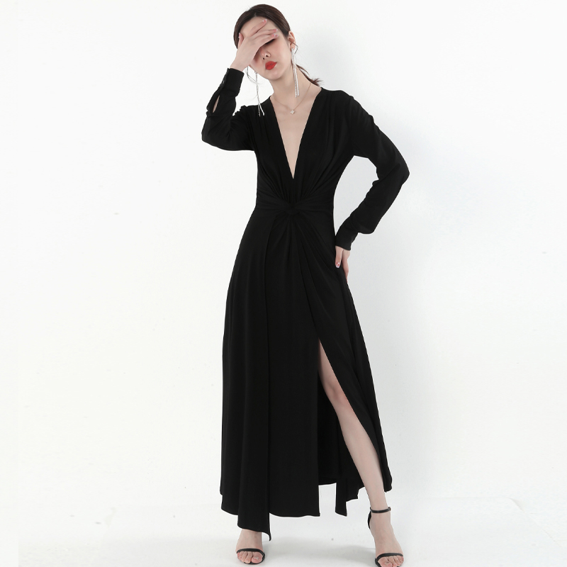 ladies polyester dress
