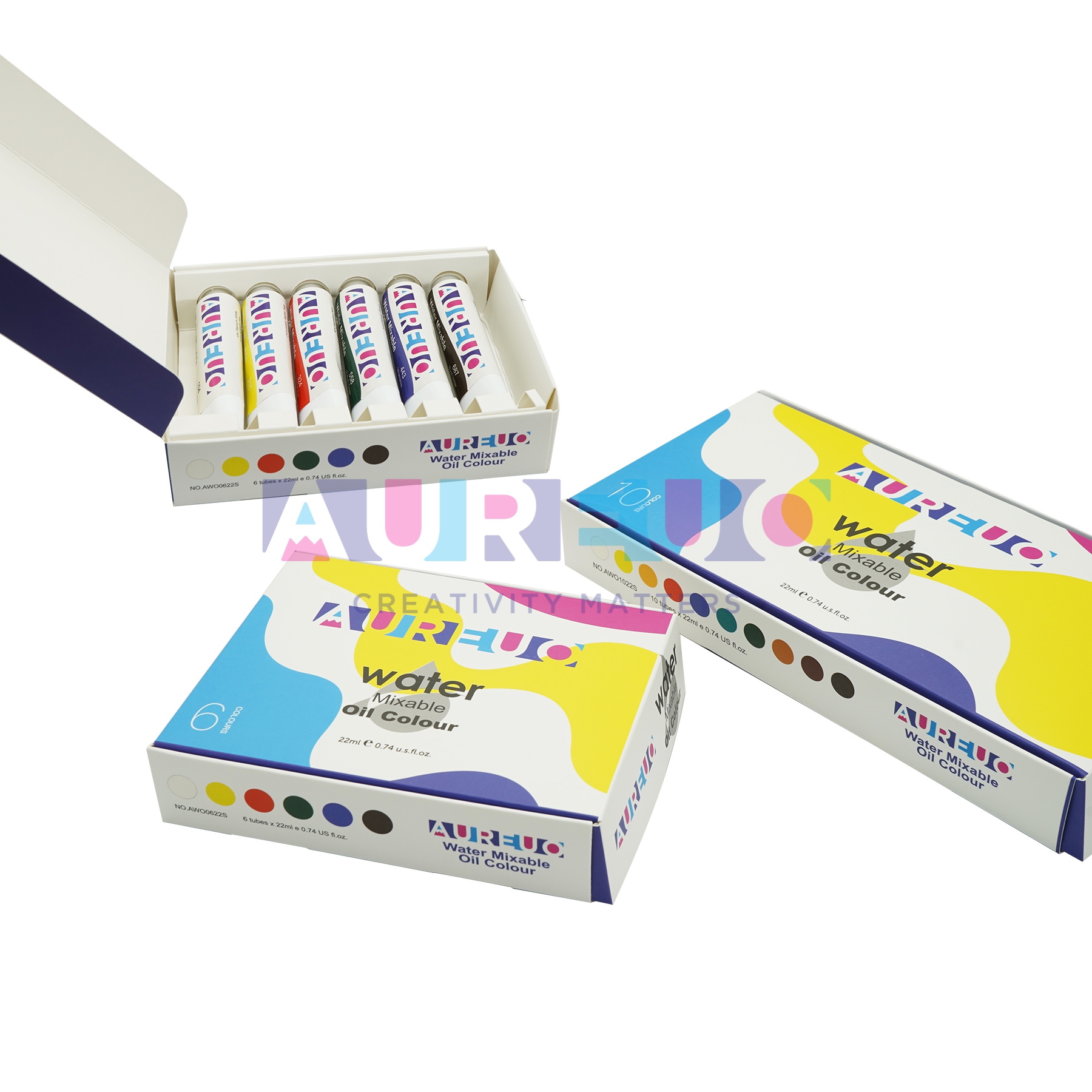 Aureuo Water Mixable Oil Colour