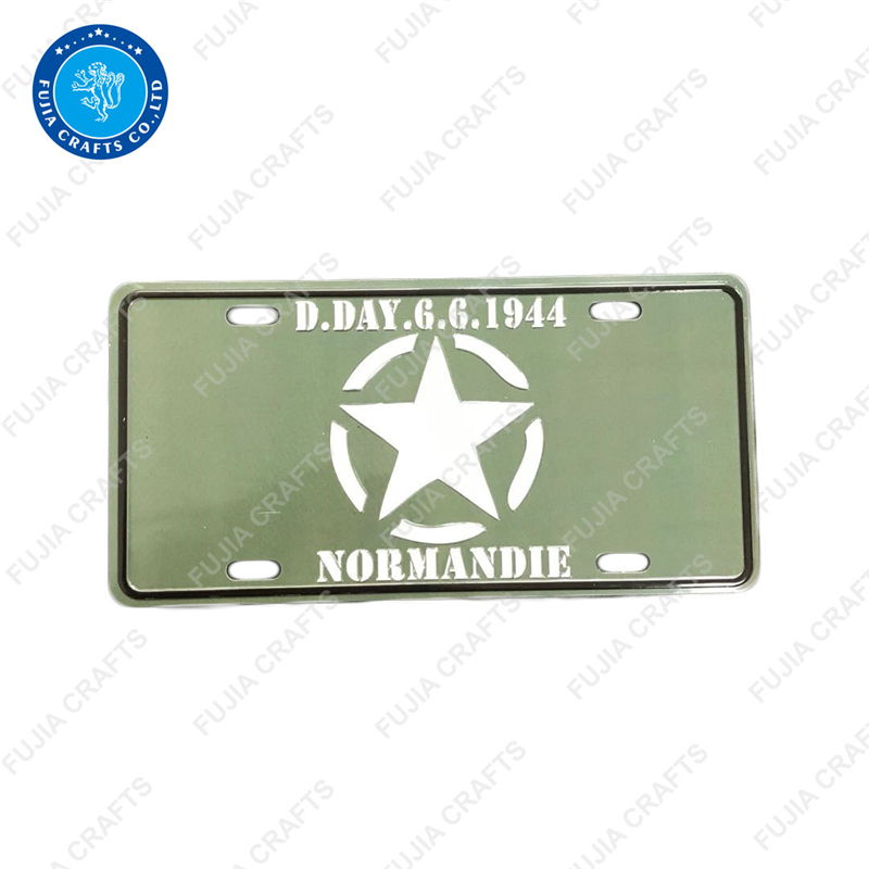 Custom Design Embossed Souvenir/Gift Printed Metal Postcard