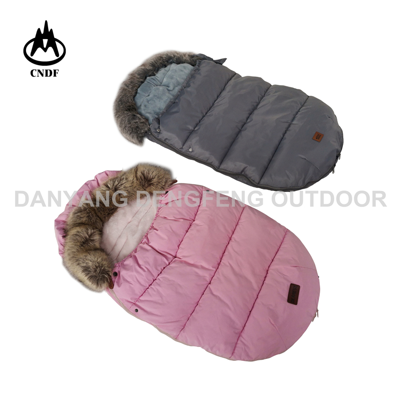 hot sale baby infant sleeping bag with artificial fur-DFN045