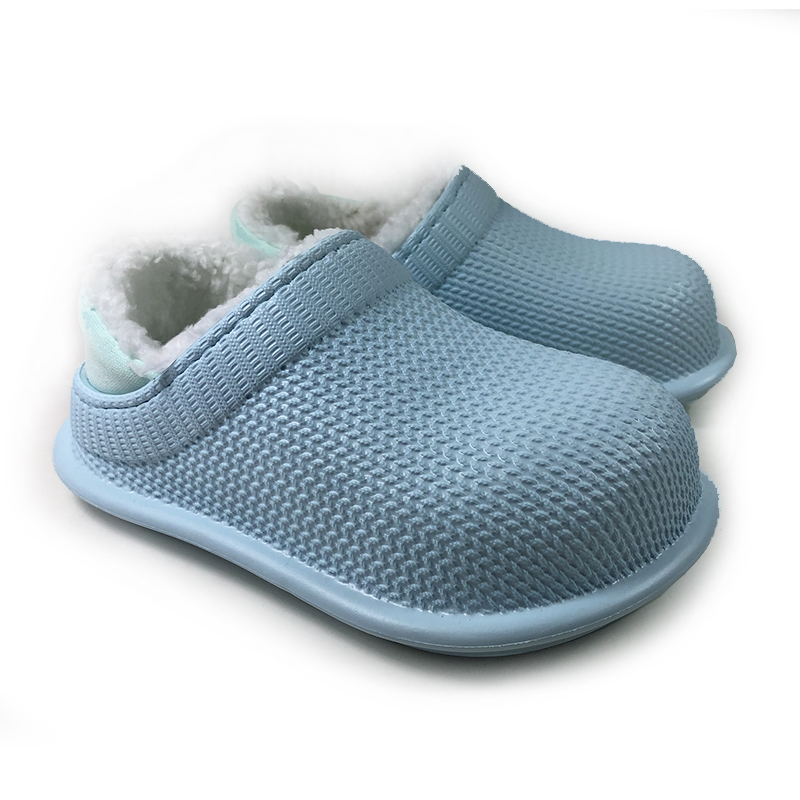 Eva Children Winter Clogs With Fur-Linning