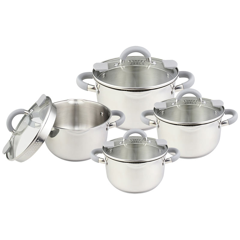 Stainless Steel Caserole Set