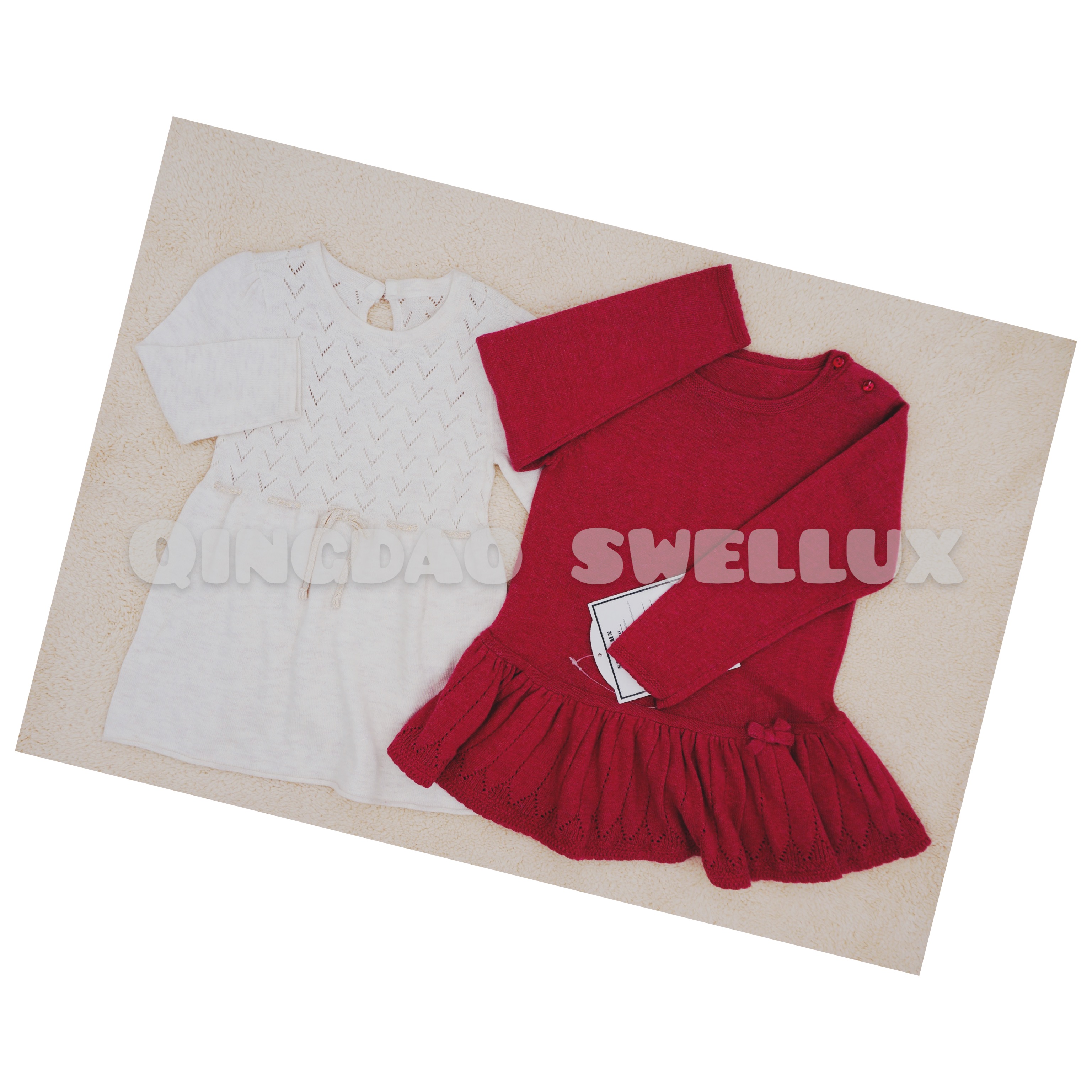 12gg Baby Girl Sweater Dress