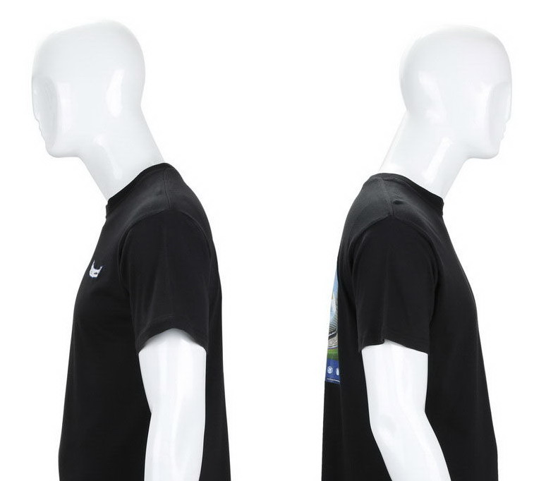 Men's short - sleeved printed crew-neck t-shirts