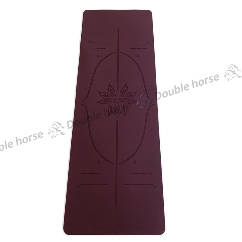 TPE laser printing yoga mat