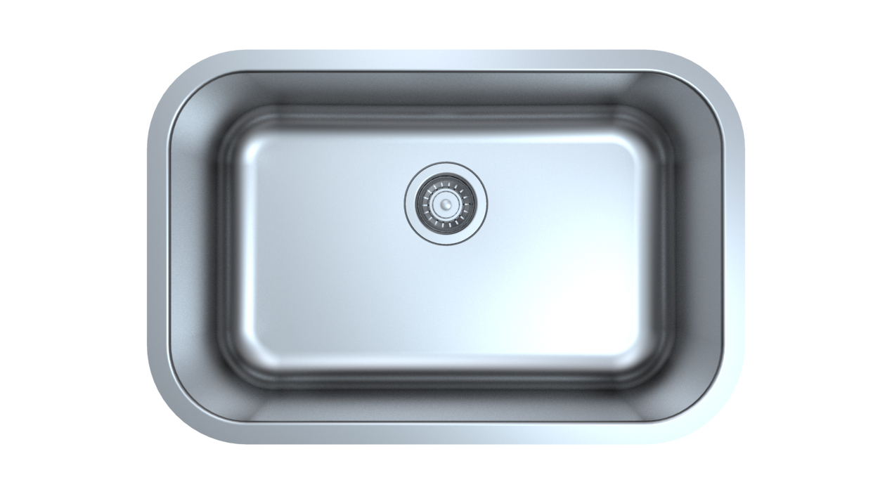 Stainless Steel Undermount Single Bowl Sink 2718