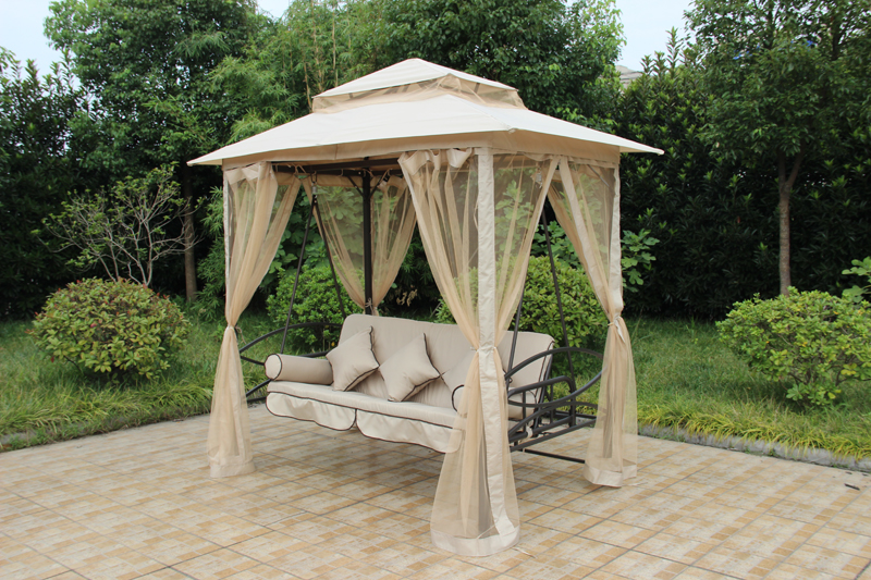 1.5×2.5M Swing Bed Gazebo
