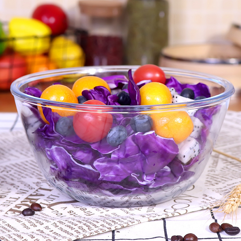 high borosilicate glass salad bowl microwave oven glass salad bowl oven salad bowl