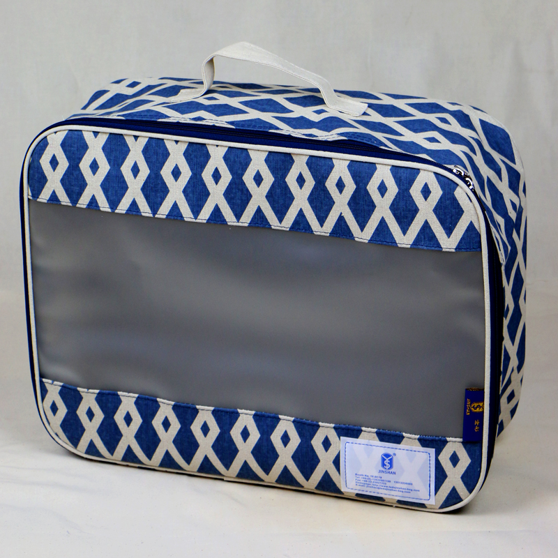 High Quality Strong Capacity Quilt Pillow Blanket Packaging Bags, wire frame bags