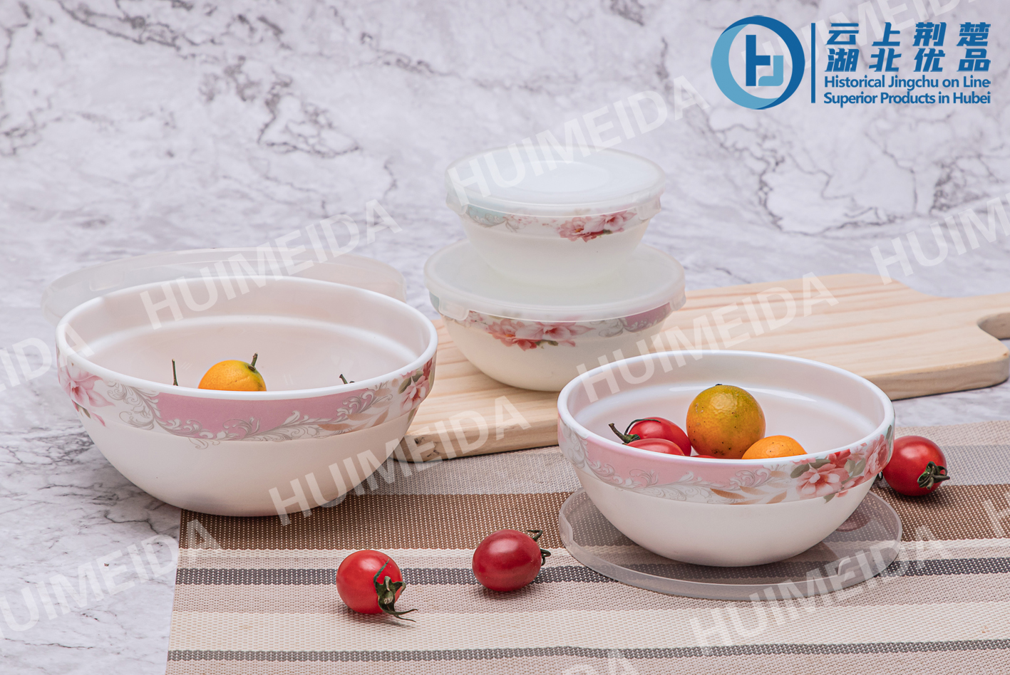 OPAL GLASS GLASSWARE DINNER SET Crisper set SW4A