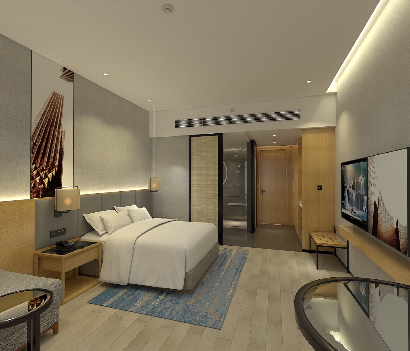 Hotel room furniture