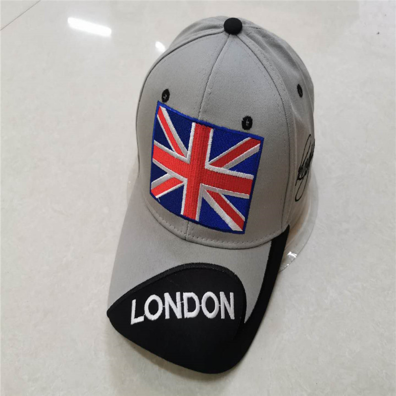 6-Panels Baseball Cap 100% Cotton
