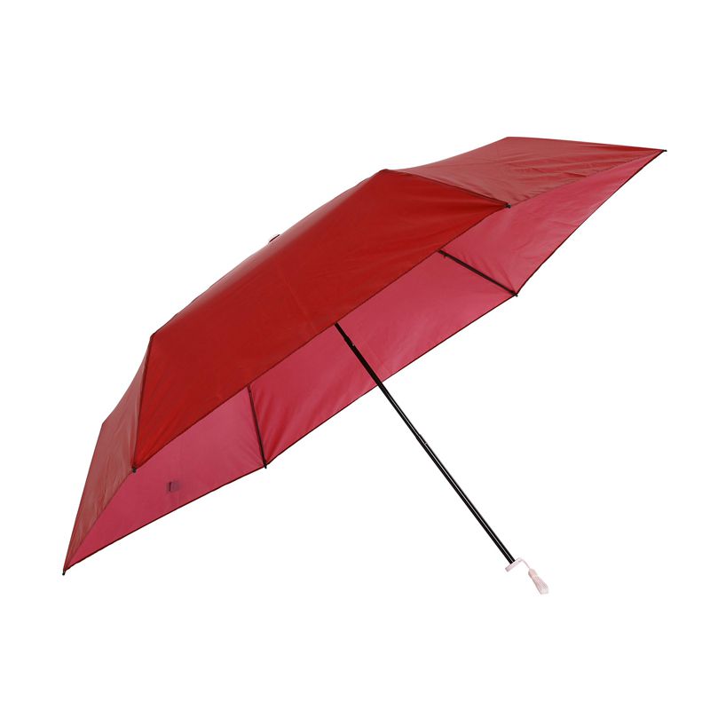 19inches *6 ribs manual three folding umbrella