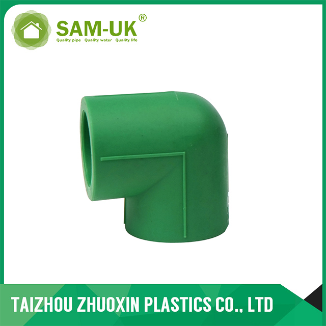 All Types of PPR Plastic Pipe Fittings Factory 90DEG Elbow