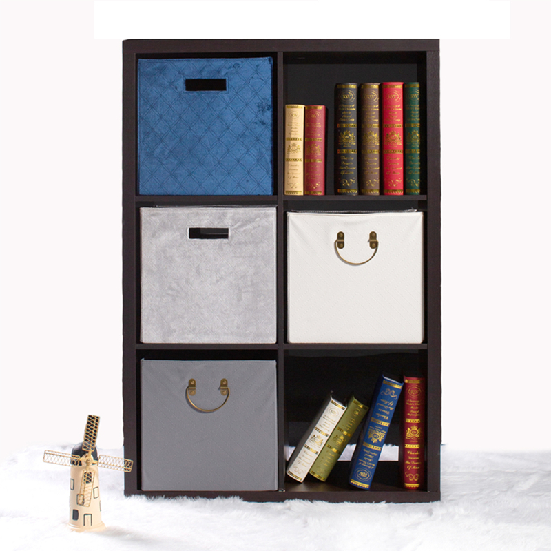Embossed Velvet Storage Bin