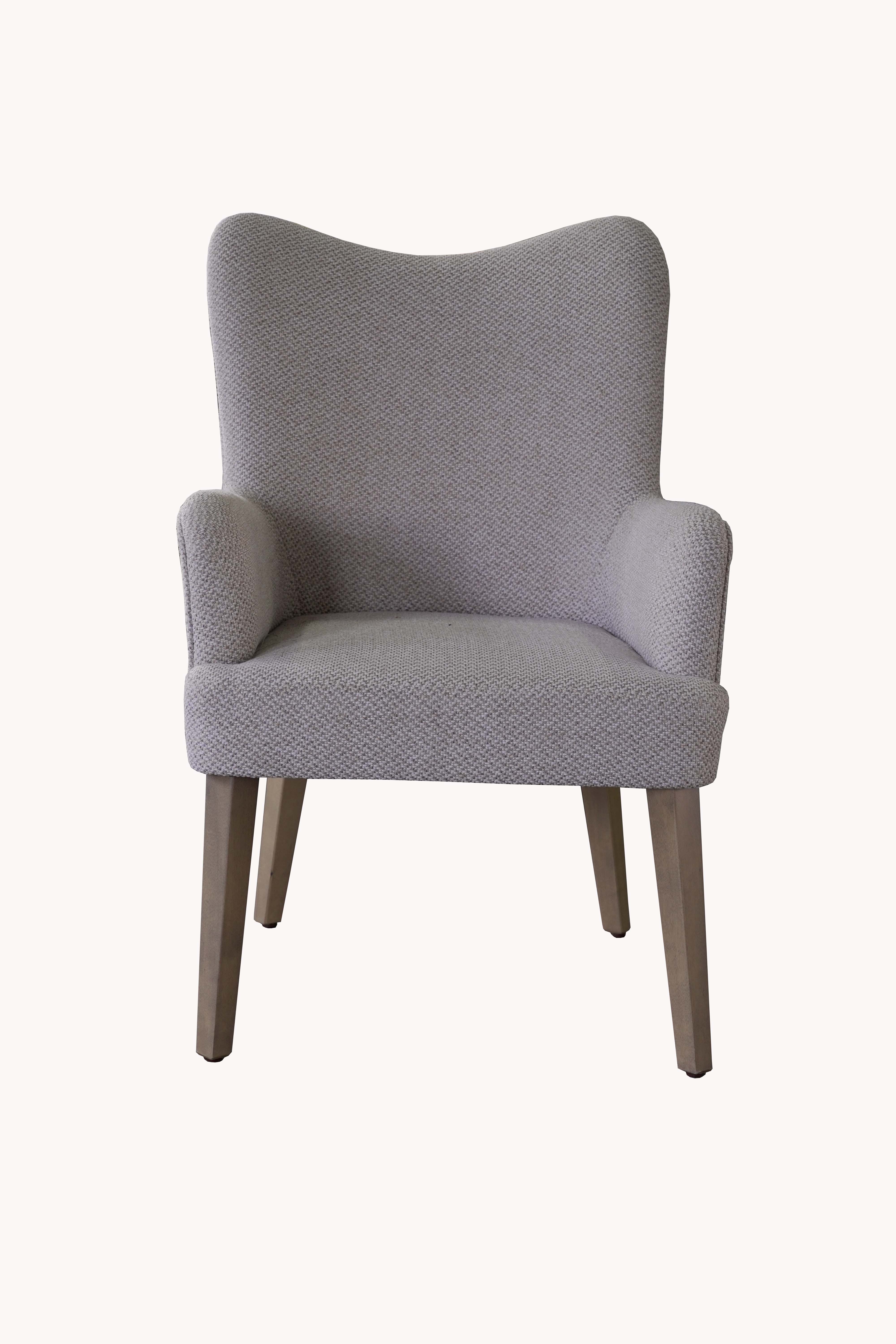 Living Room Linen Arm Chair