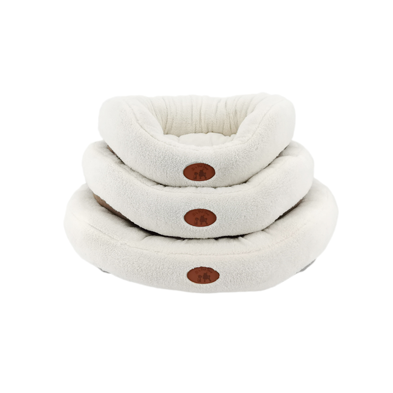 2020 new syle light round cozy pet dog cat bed