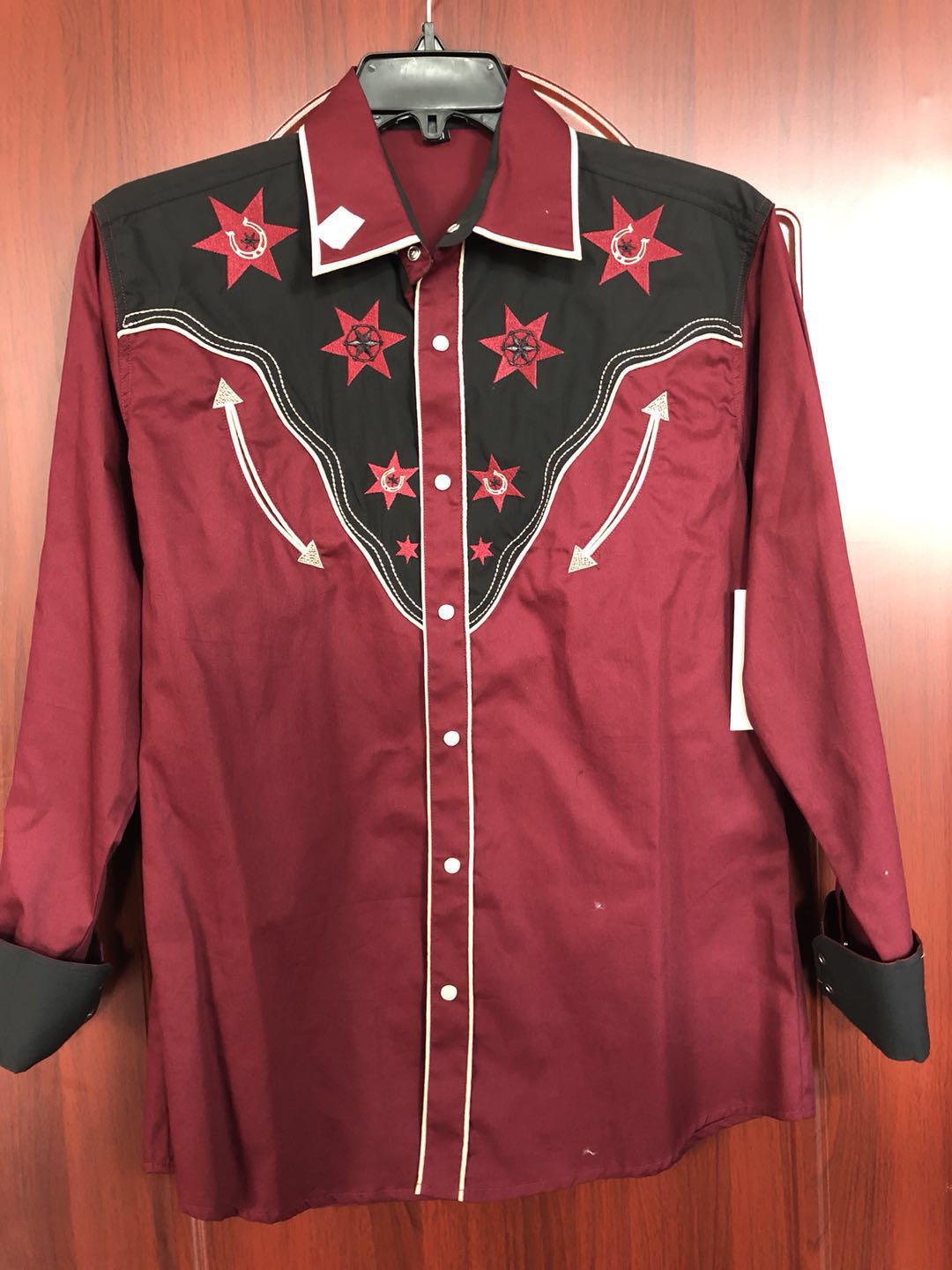 2023 cowboy shirts hunting dress with big EMBO