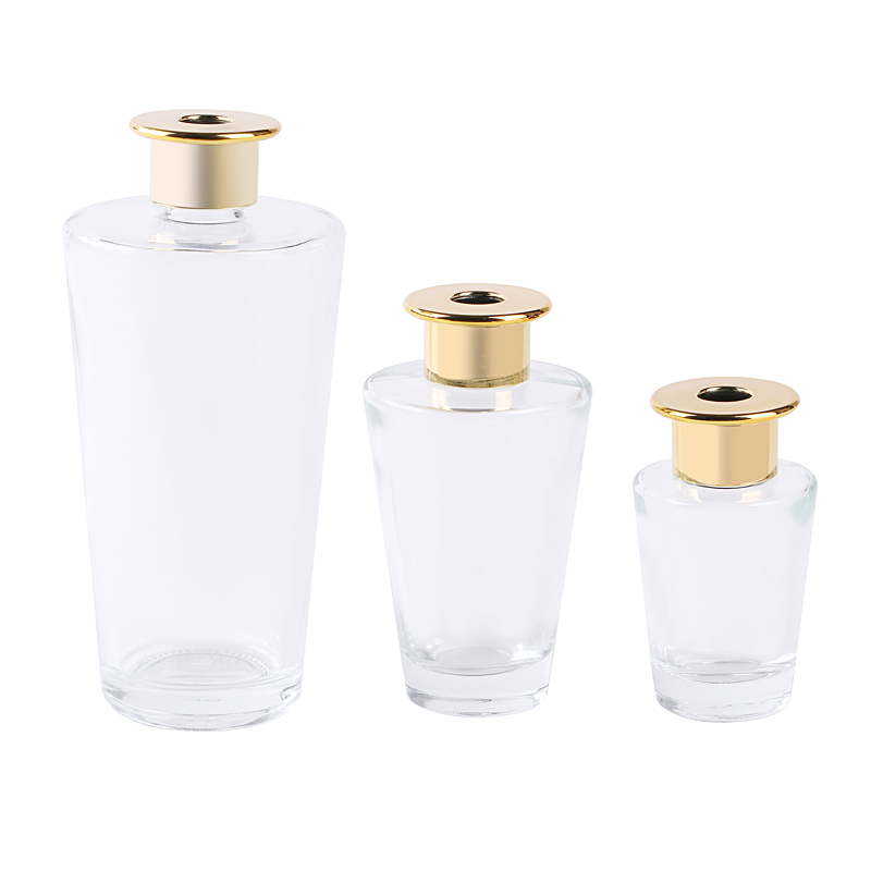 450ml 200ml 80ml clear empty glass reed diffuser glass bottle