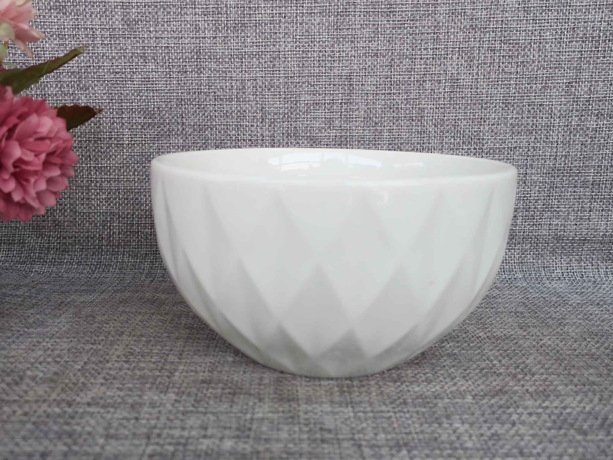 Embossed bowl,soup bowl, bowl, ceramic bowl, milk bolw, breakfast bowl, decal bowl, gift, promotion