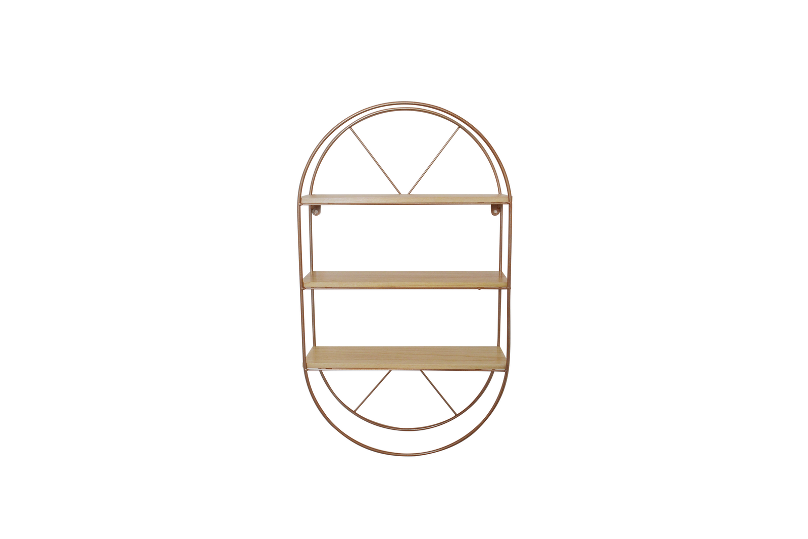 Ironwork wall decor shelf