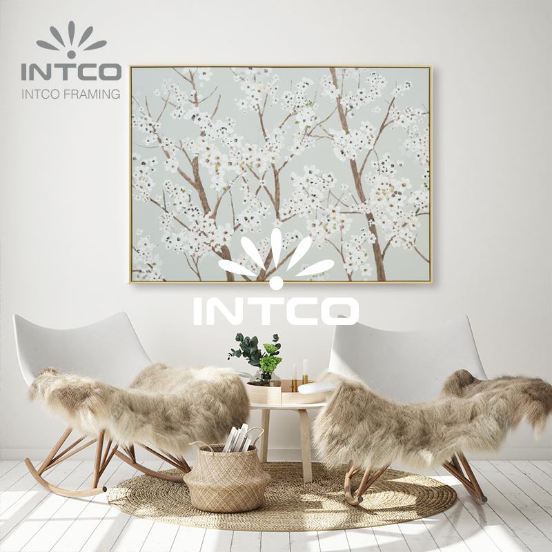 Framed Art Set-apricot branch